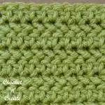 herringbone half double crochet