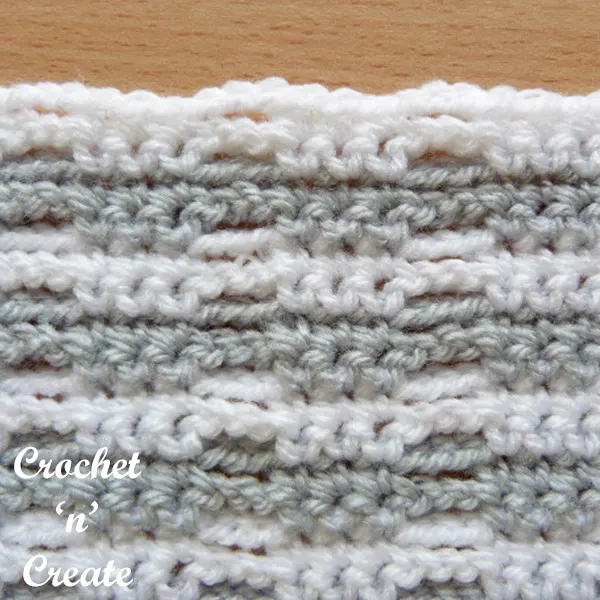 crochet stitch tutorial network ribbon