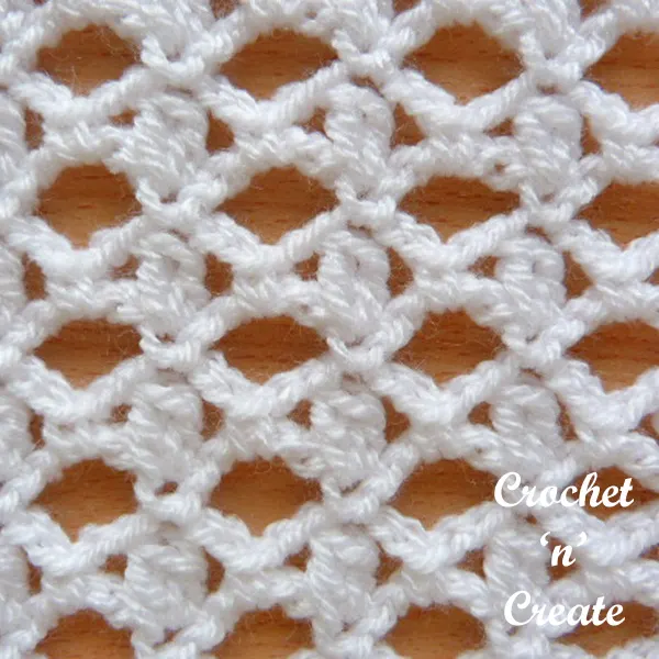 cluster and lace stitch tutorial