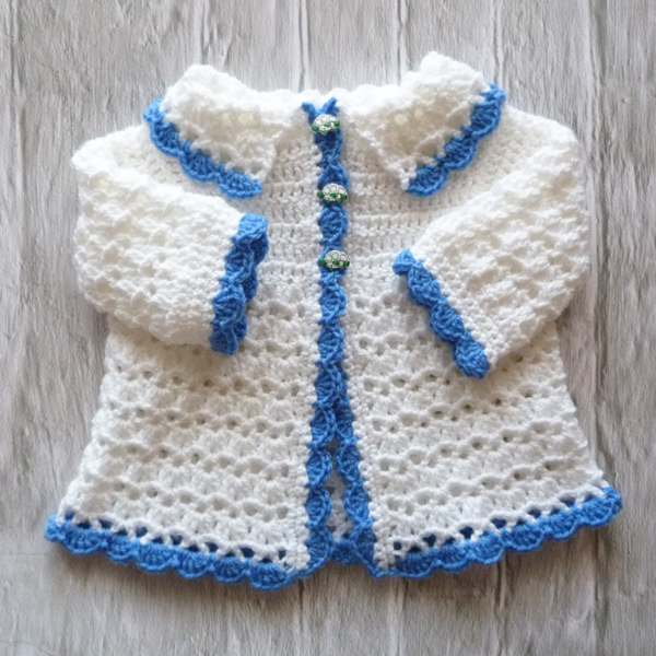 v-shell infant cardi