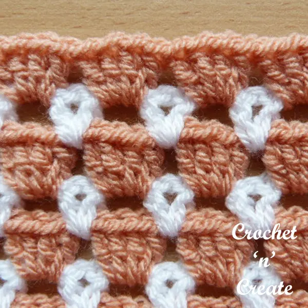 floating boxes free crochet stitch tutorial