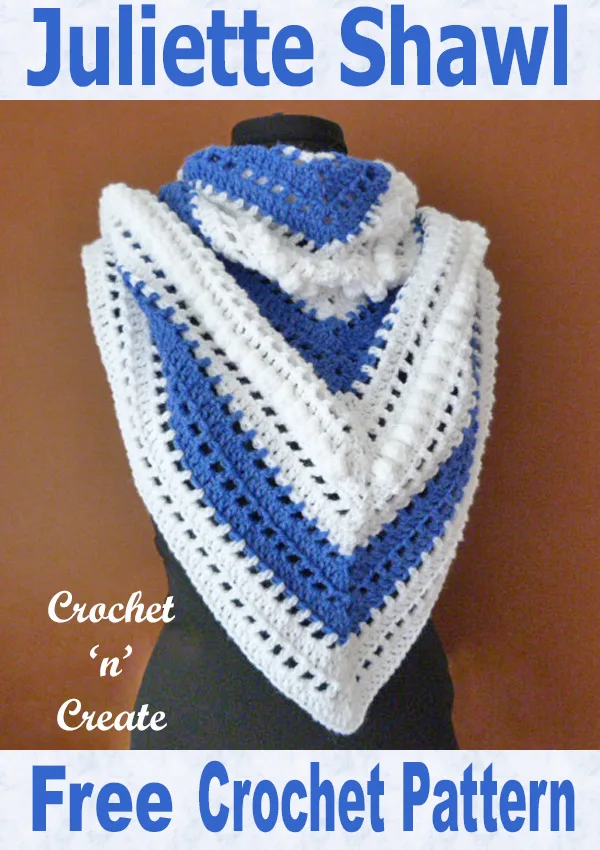 Free crochet pattern-juliette shawl