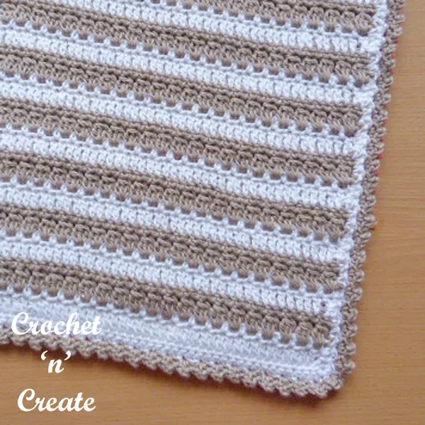 square hot pad UK free crochet pattern