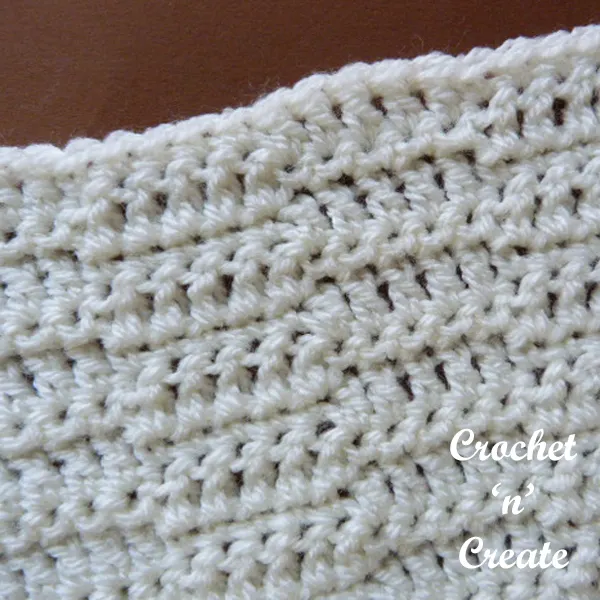 wave stitch free crochet stitch tutorial