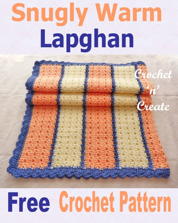 Free crochet pattern snugly warm lapghan