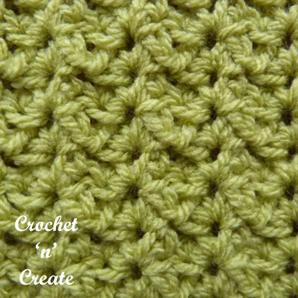 Free sprig stitch crochet tutorial