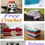 Free crochet pattern roundup tissue box covers