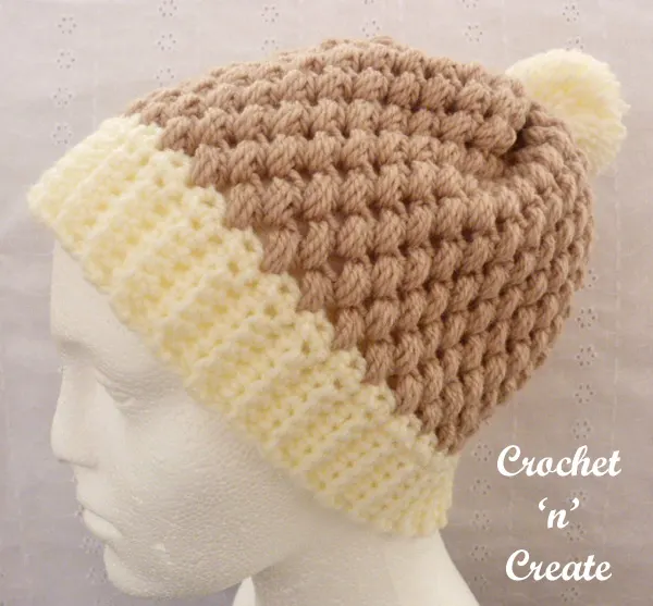 Honeycomb beanie uk free crochet pattern