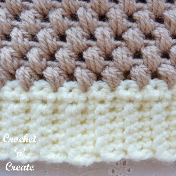 Free honeycomb beanie uk crochet pattern