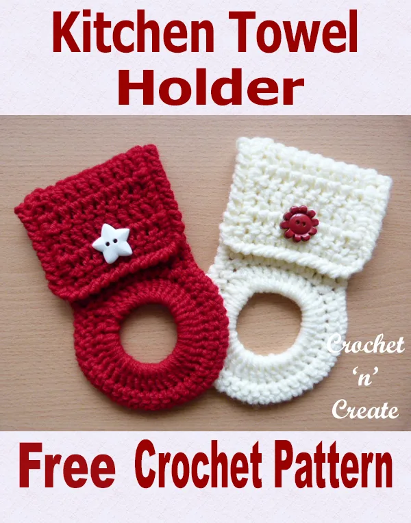 Kitchen towel holder uk free crochet pattern