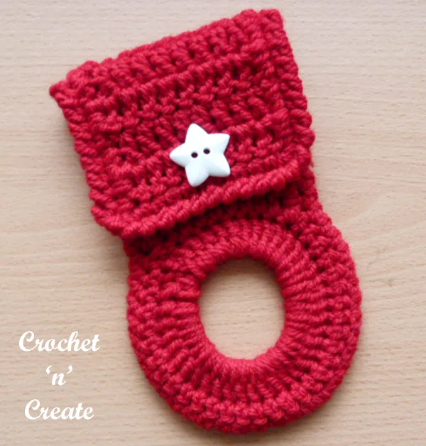 Free kitchen towel holder uk crochet pattern