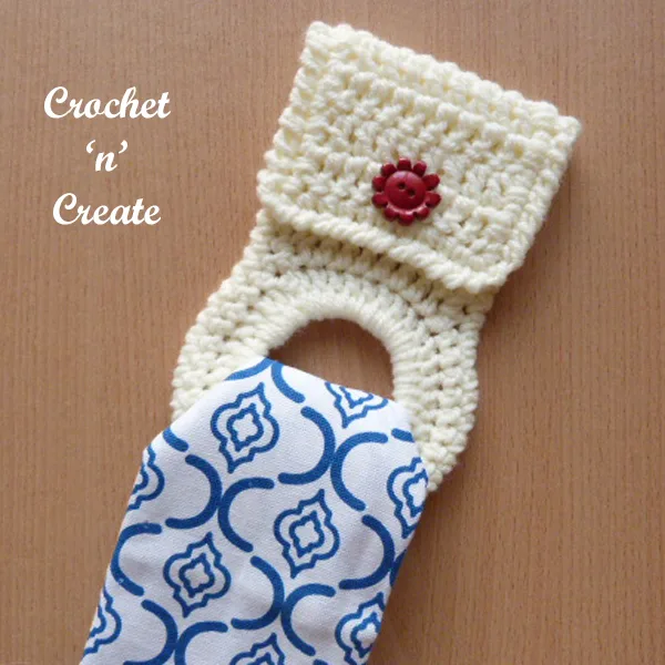 Free crochet pattern kitchen towel holder uk