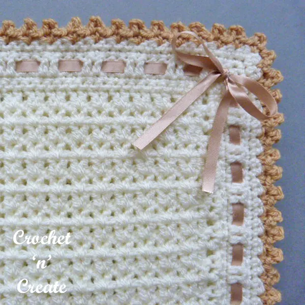 Free crochet pattern pram-crib cover uk