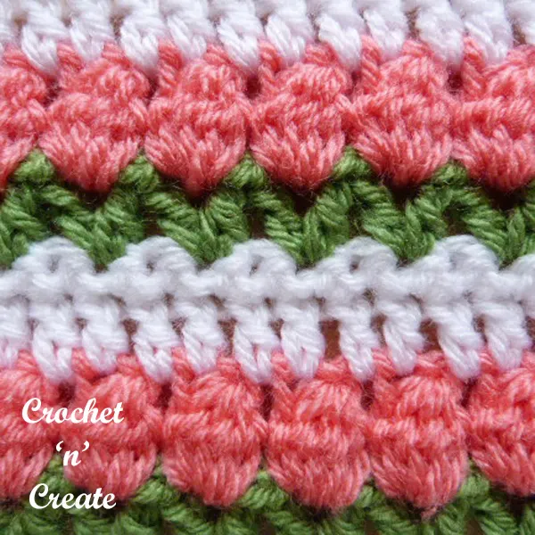 tulip stitch crochet tutorial