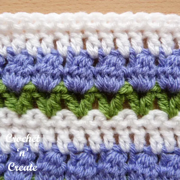 tulip stitch free crochet stitch tutorial