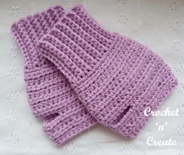 ambidextrous fingerless gloves uk pattern