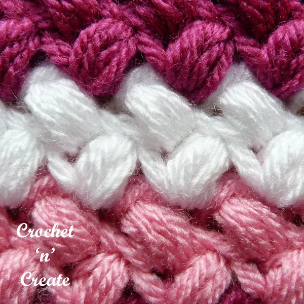 crochet tutorial bean stitch