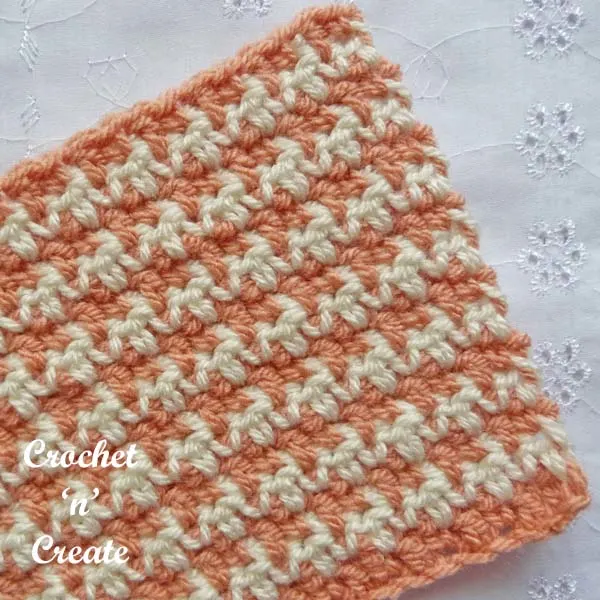 houndstooth crochet tutorial