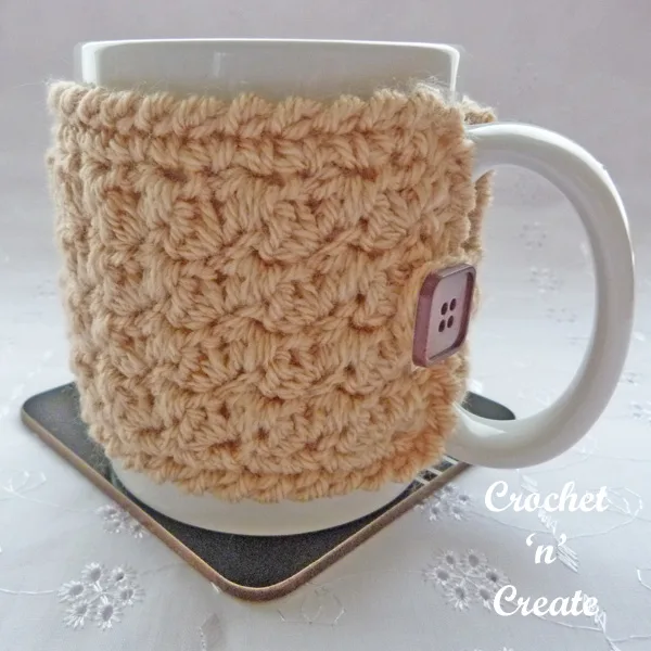 Free textured mug cozy uk