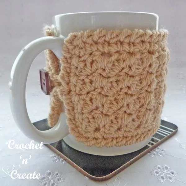 simple textured mug cozy uk