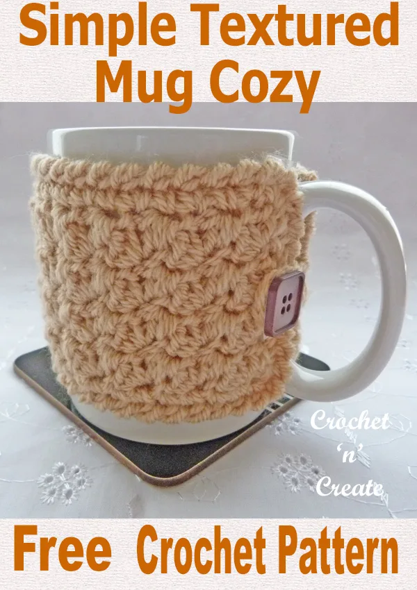 Textured mug cozy uk