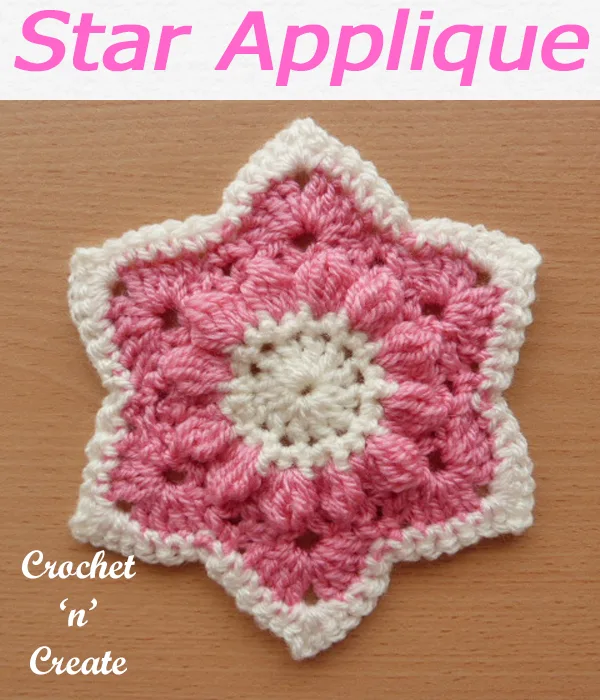 What a star, this free crochet pattern can be used as gift tags or added to your projects to brighten them. #crochetncreate