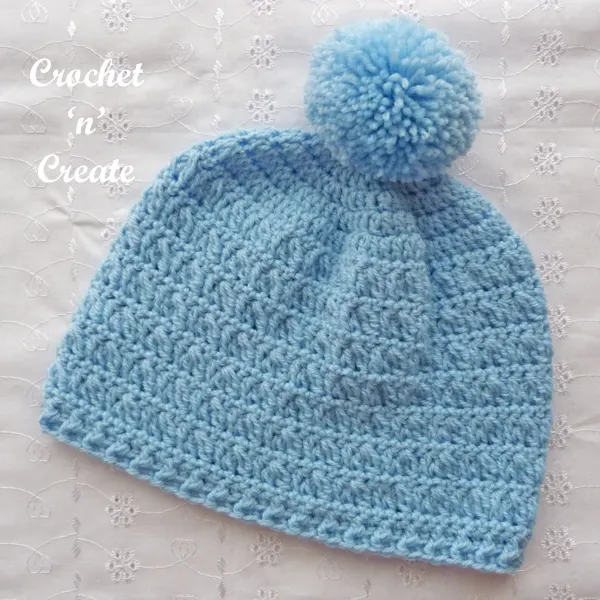 Cross cluster beanie hat