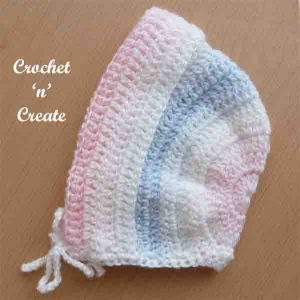 Easy Peasy Bonnet-Pants UK - Free Baby Pattern on Crochet 'n' Create