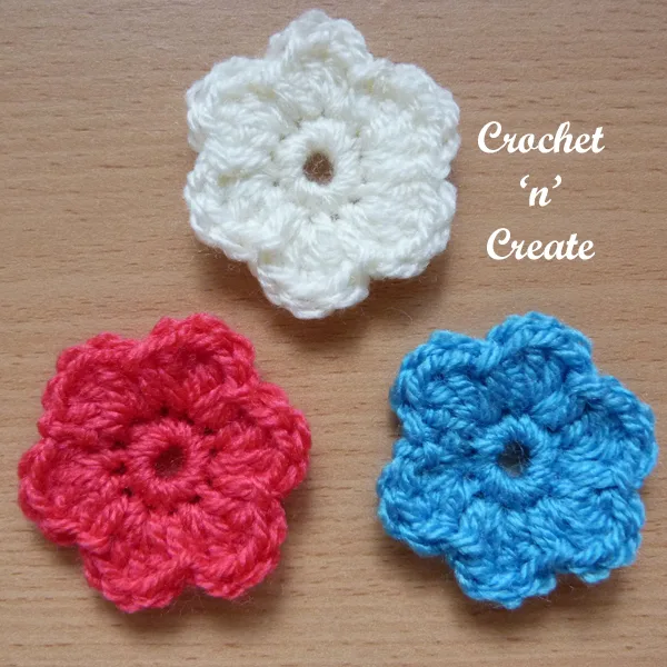 little dinky flower applique uk