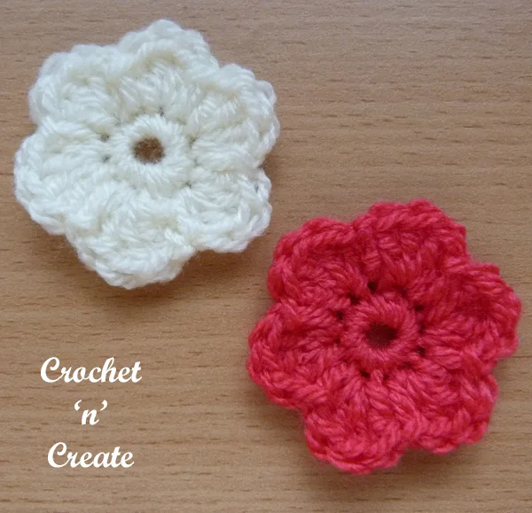 little dinky flower applique uk5