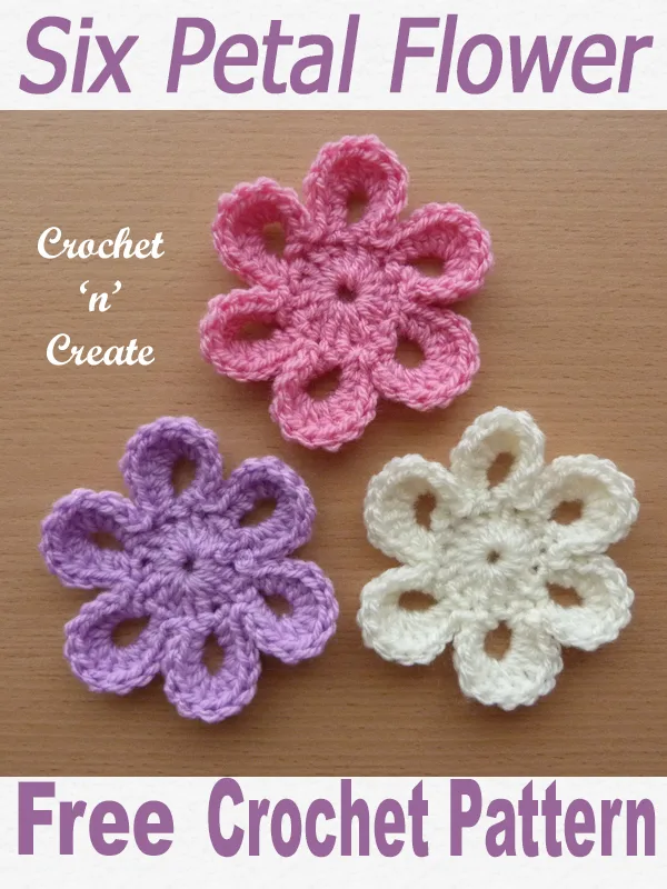 Crochet petal flower uk