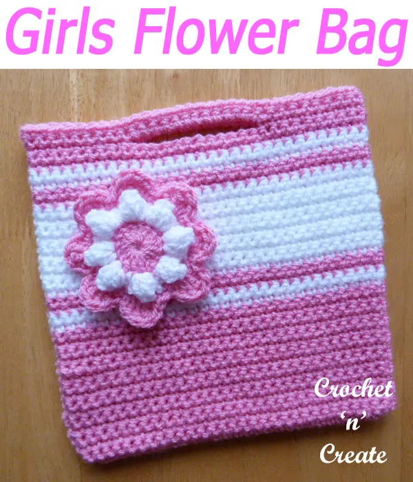 girls flower bag