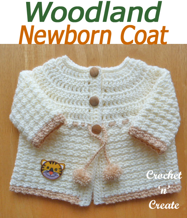 Woodland newborn coat