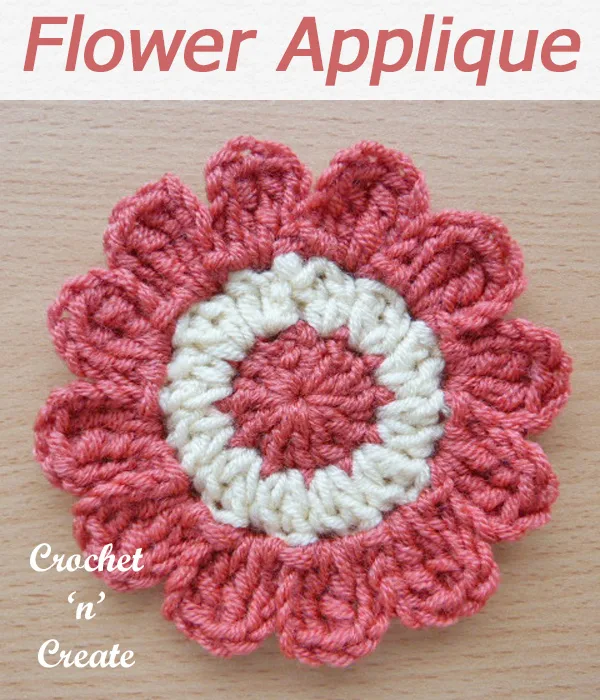 136 flower applique