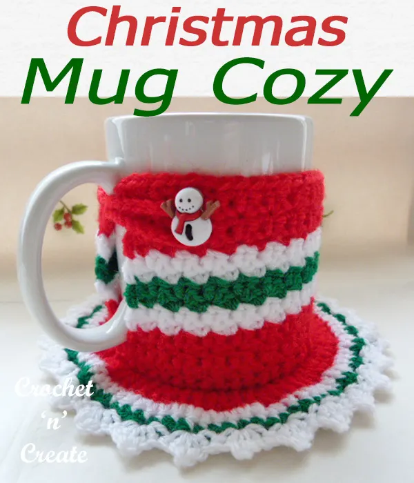 christmas mug cozy