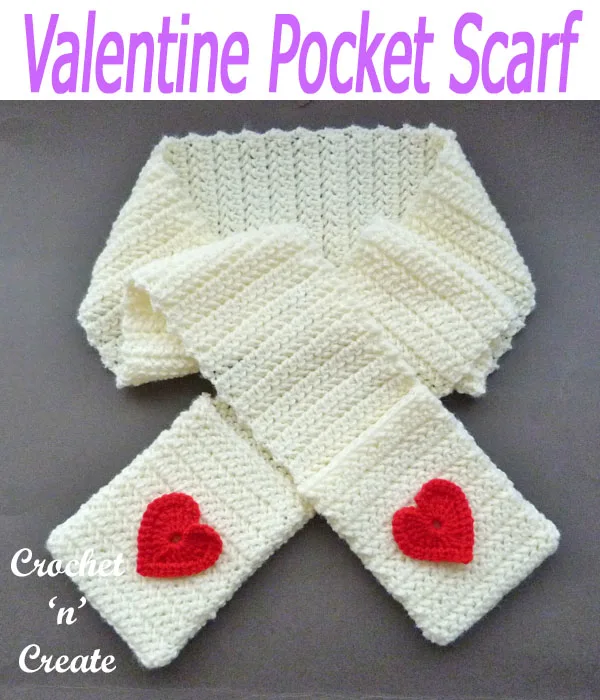 valentine pocket scarf