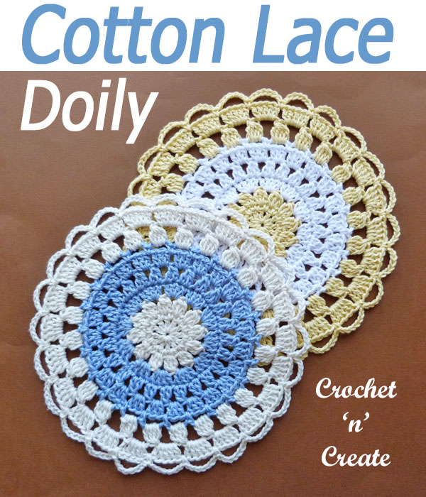 cotton lace doily