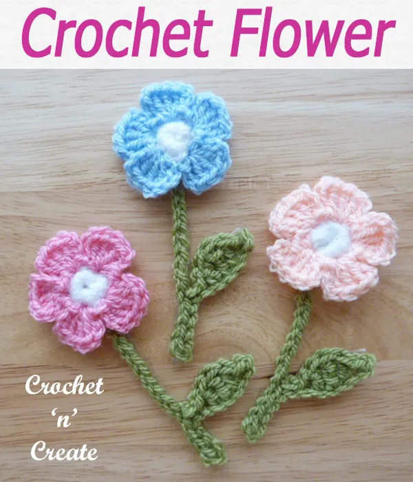 21-crochet flower