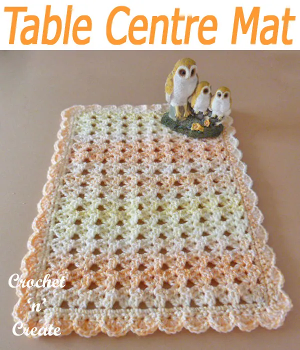 table centre mat