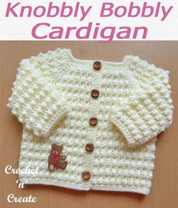 Knobbly bobbly cardi