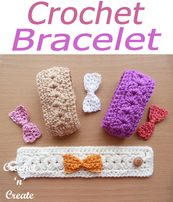 crochet bracelet