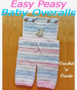 Easy peasy baby overalls