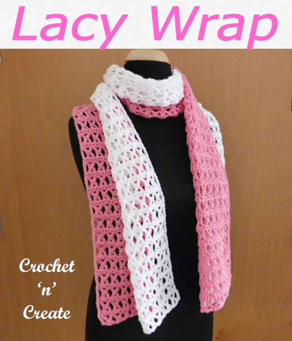 lacy wrap free crochet pattern