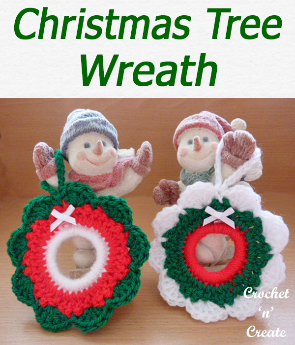 christmas tree wreath