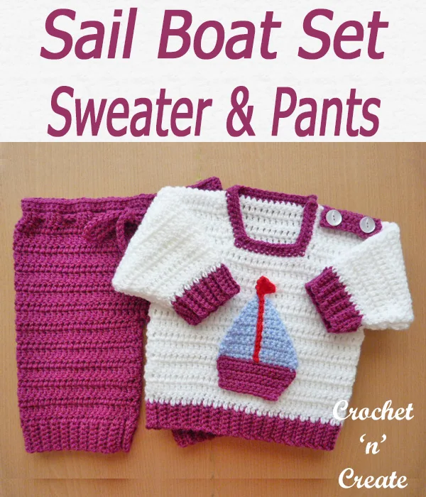 Sail boat set