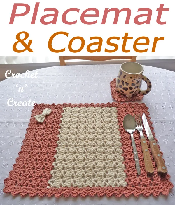 placemat and coaster