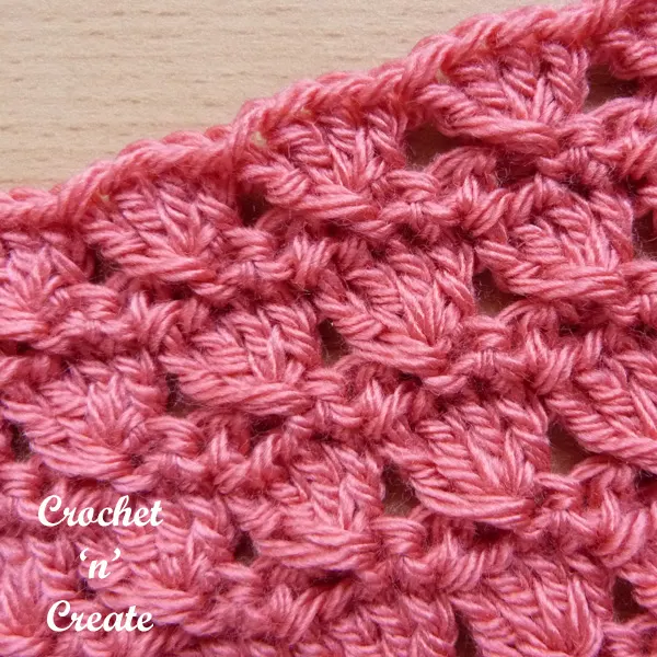 crochet groups stitch