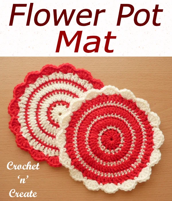 flower pot mat