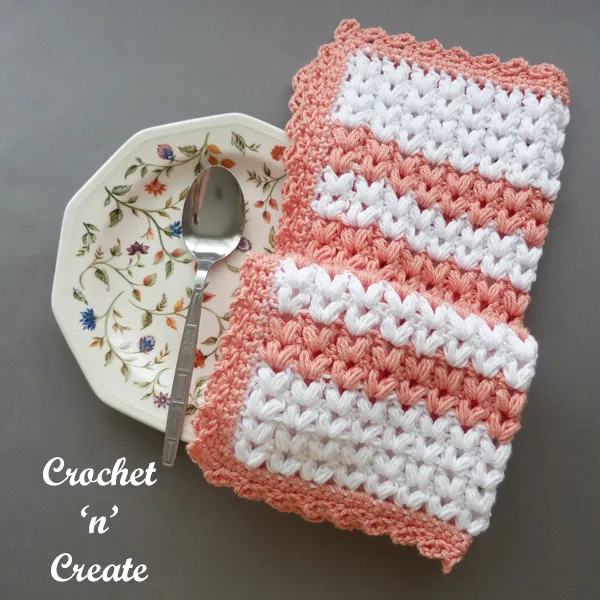 free crochet dishtowel13