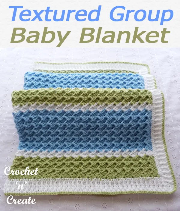 textured group baby blanket